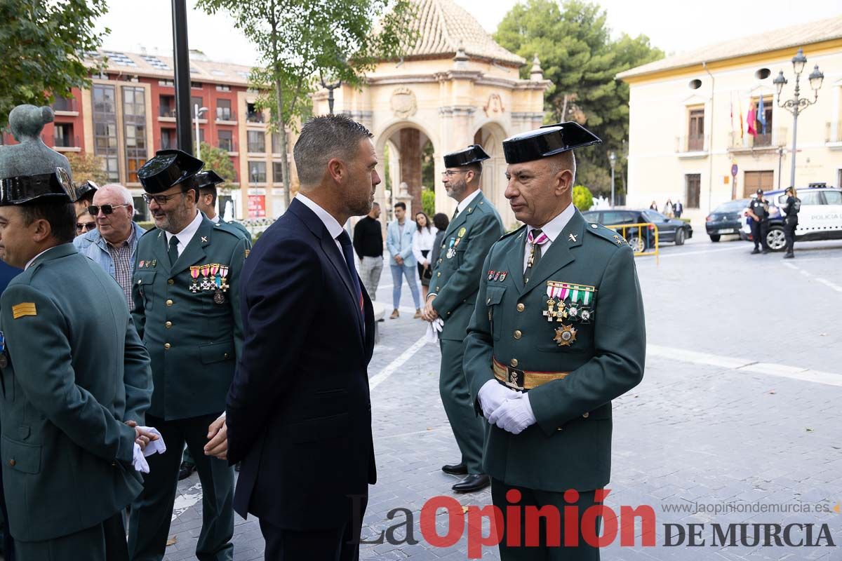 Celebración de la patrona de la Guardia Civil en Caravaca