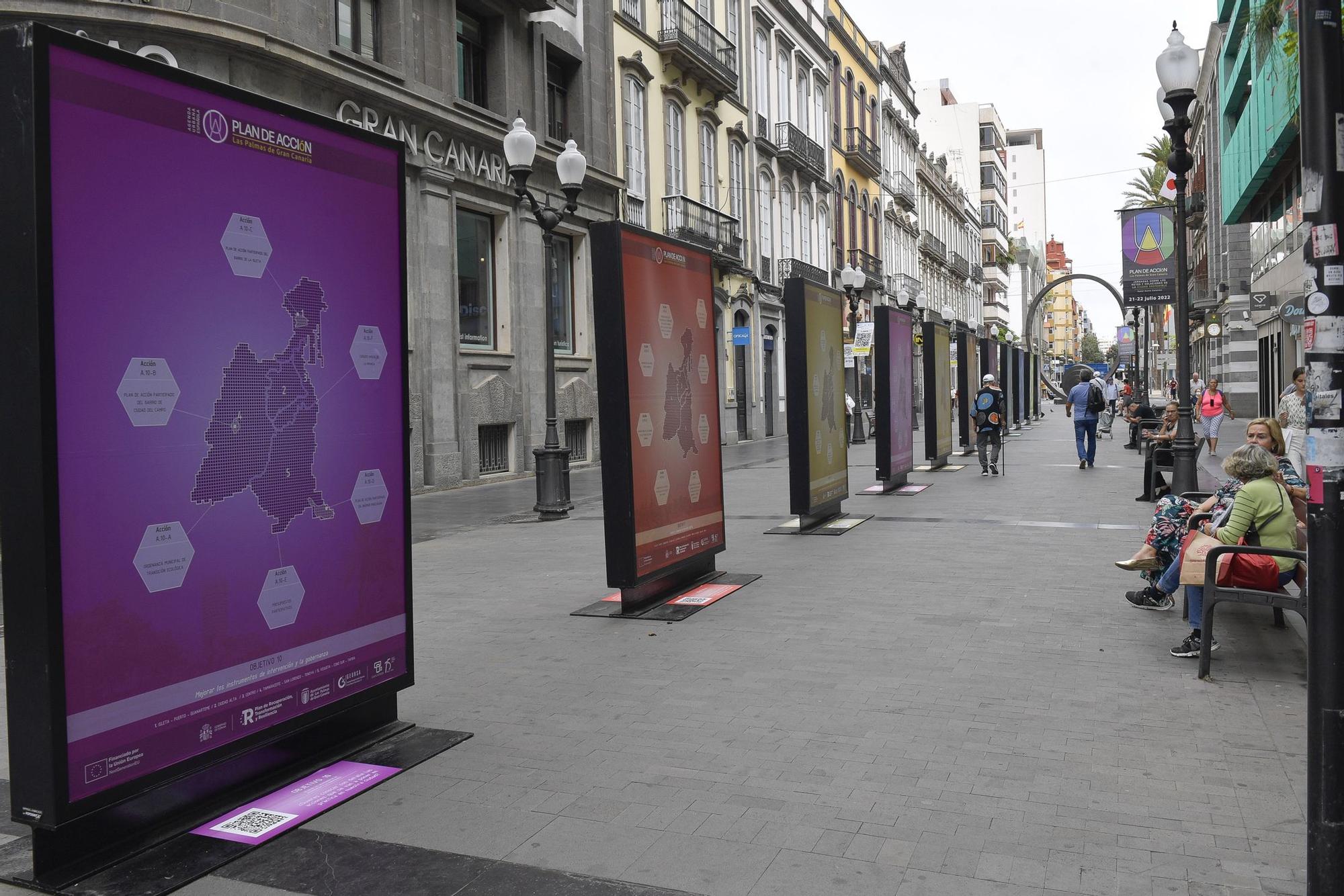 Carteles publicitarios de actos en Triana (julio &#039;22)