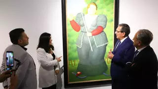 Córdoba se rinde al Fernando Botero más sensual y melancólico en la Fundación Cajasol
