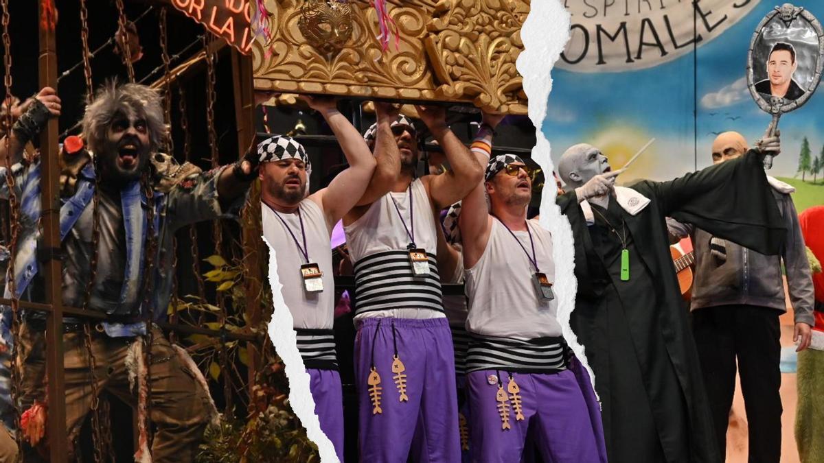 Los zombis de Marwan, los costaleros de los Water Closet y los villanos de Yo no salgo sobresalieron.