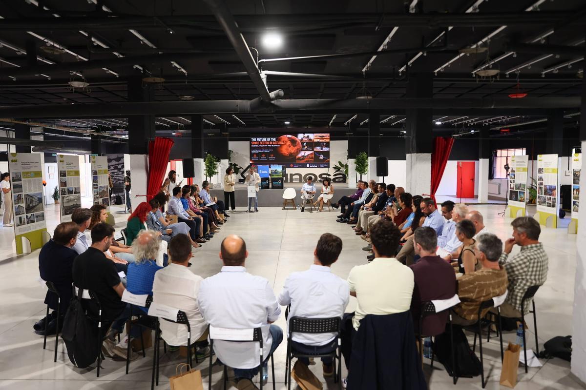 EN IMÁGENES: Visita de expertos internacionales del espacio al Pozo Sotón