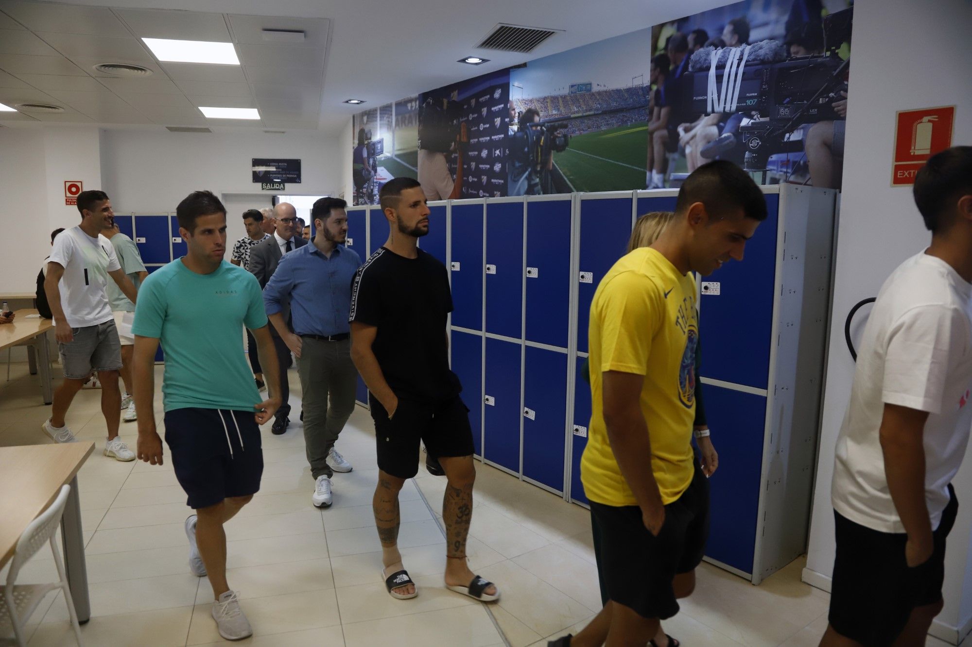 Despedida de Pablo Guede como entrenador del Málaga CF