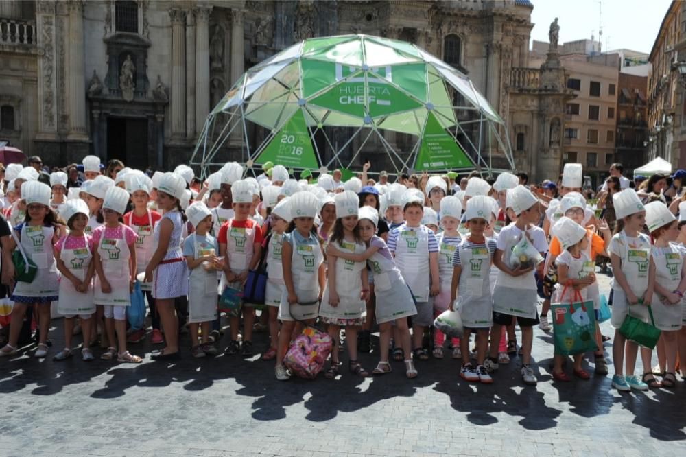 Más de 250 niños participan en el HuertaChef