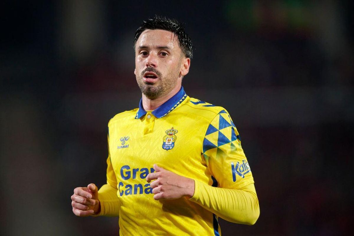 Javi Muñoz, futbolista de la UD Las Palmas