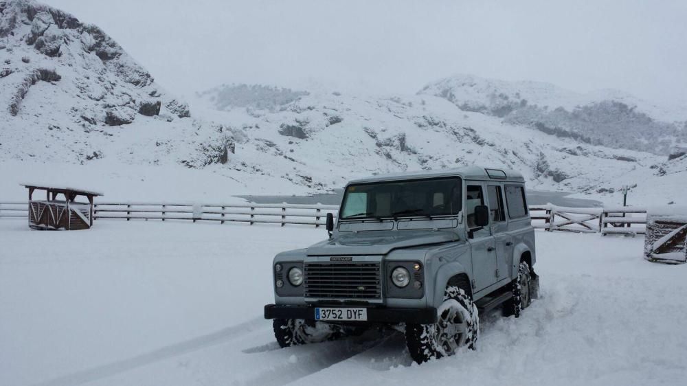 Ola de frío y nieve en Asturias