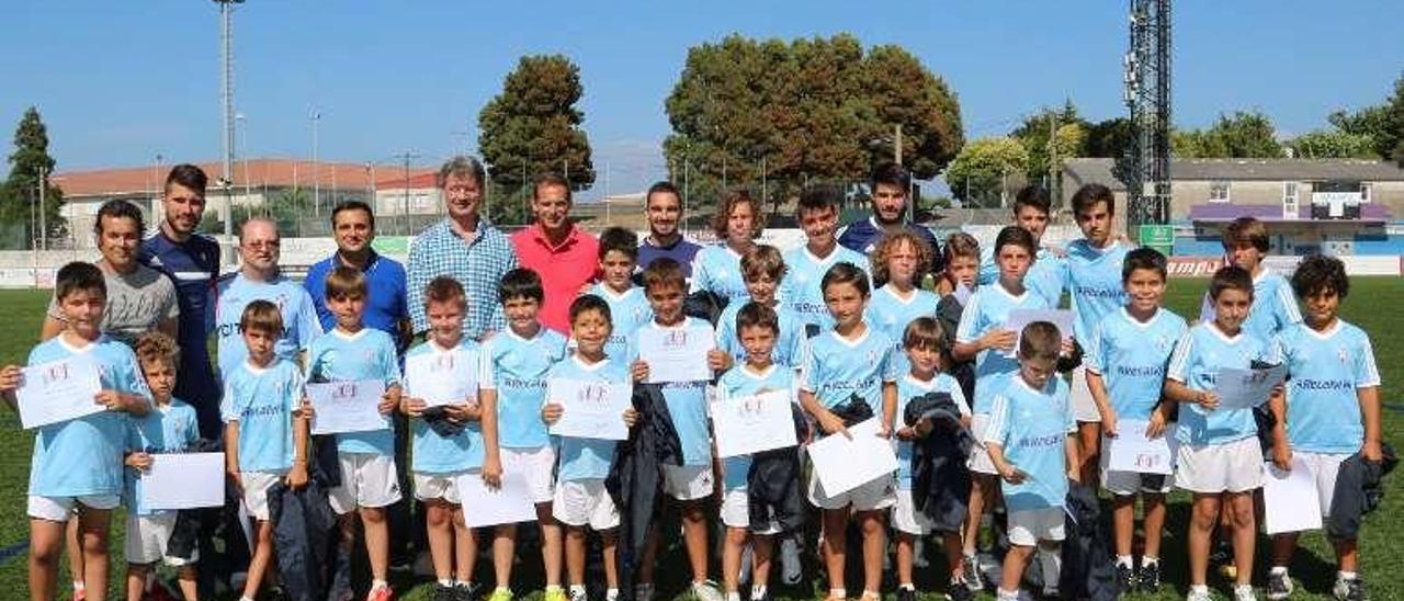 Actividad de la Fundación Celta el pasado año en O Grove. // Muñiz