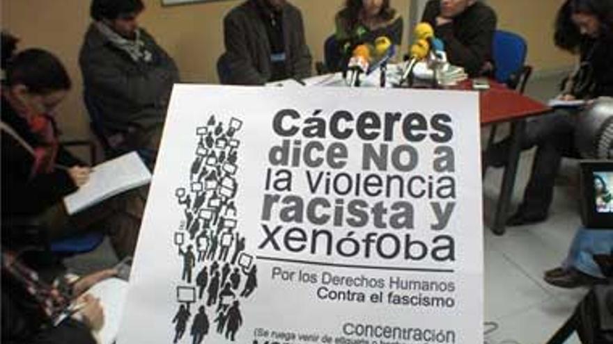 Llamada contra la violencia xenófoba