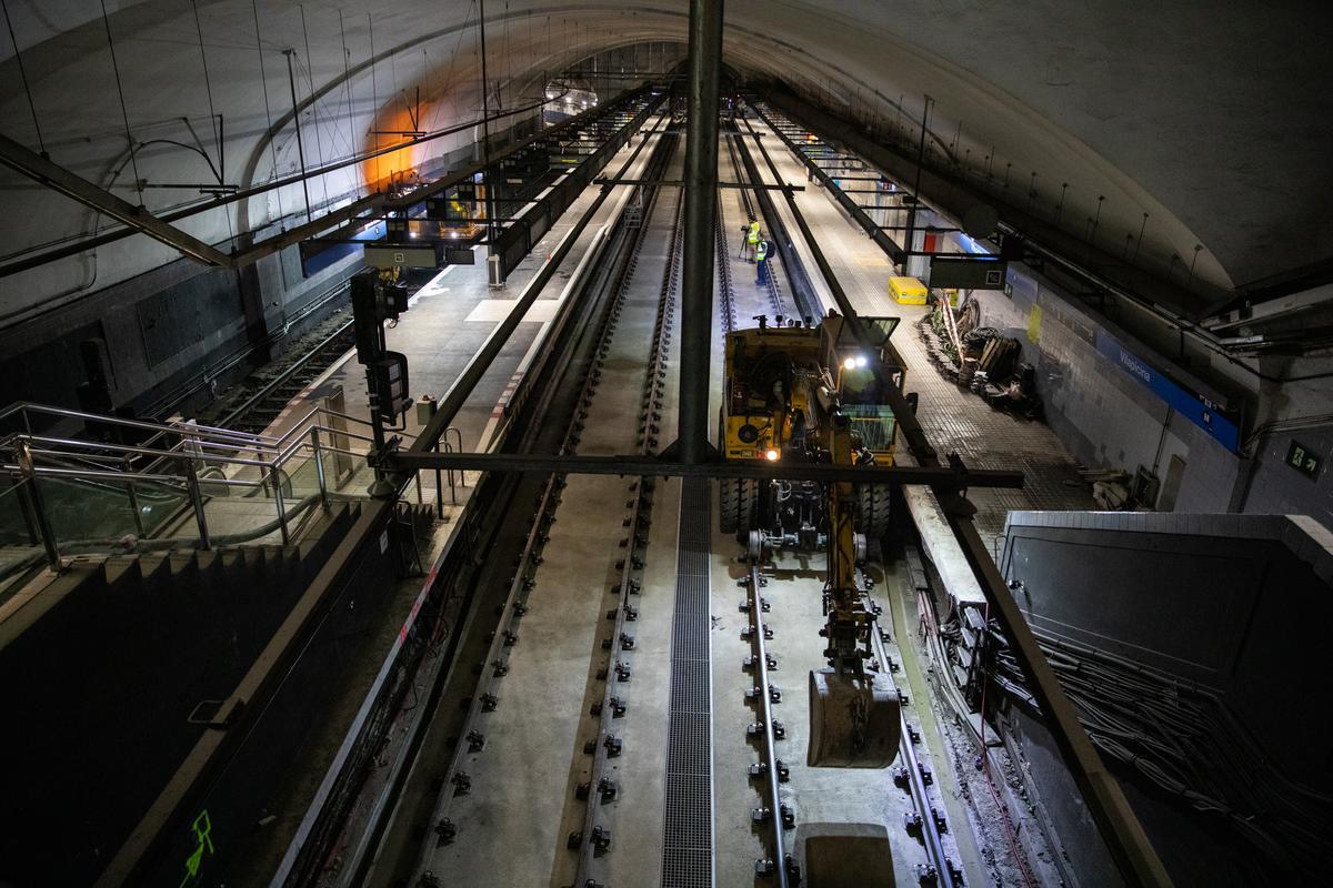 La línea 5 del metro de Barcelona se renueva