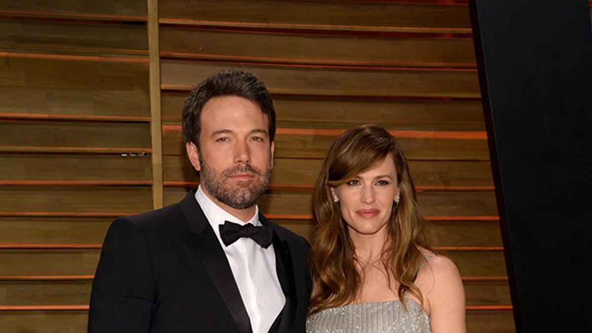 Jennifer Garner y Ben Affleck en la fiesta de Vanity Fair en 2015