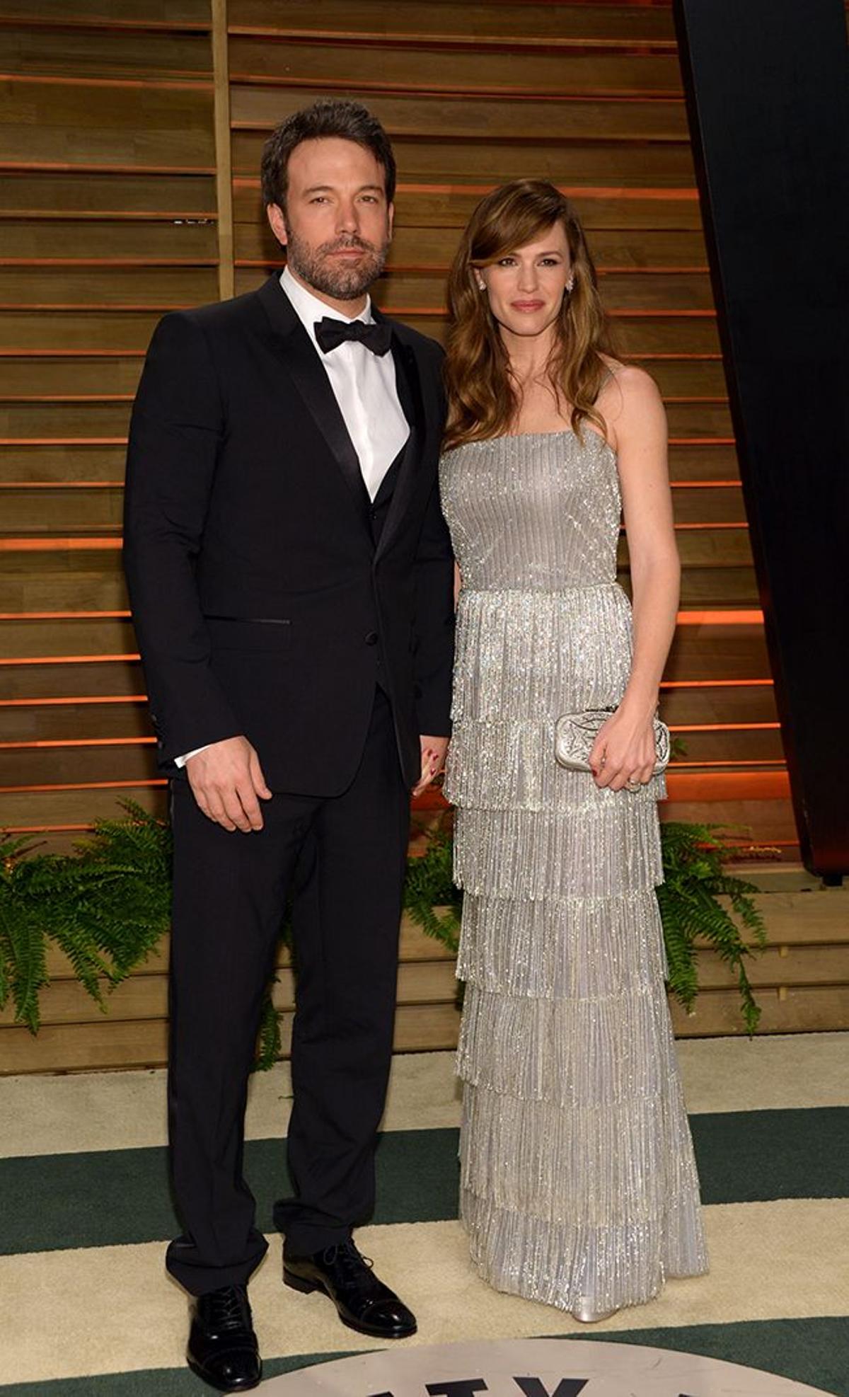 Jennifer Garner y Ben Affleck en la fiesta de Vanity Fair en 2015