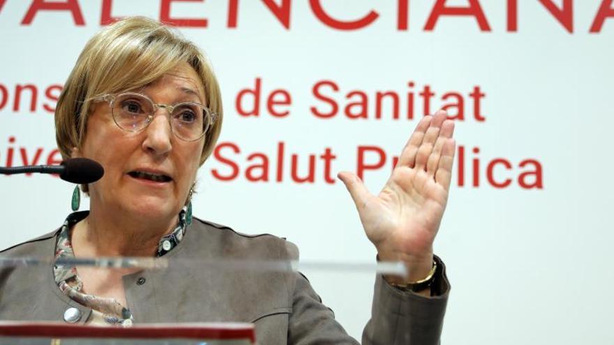 Ana Barceló, la Consellera de Sanitat.