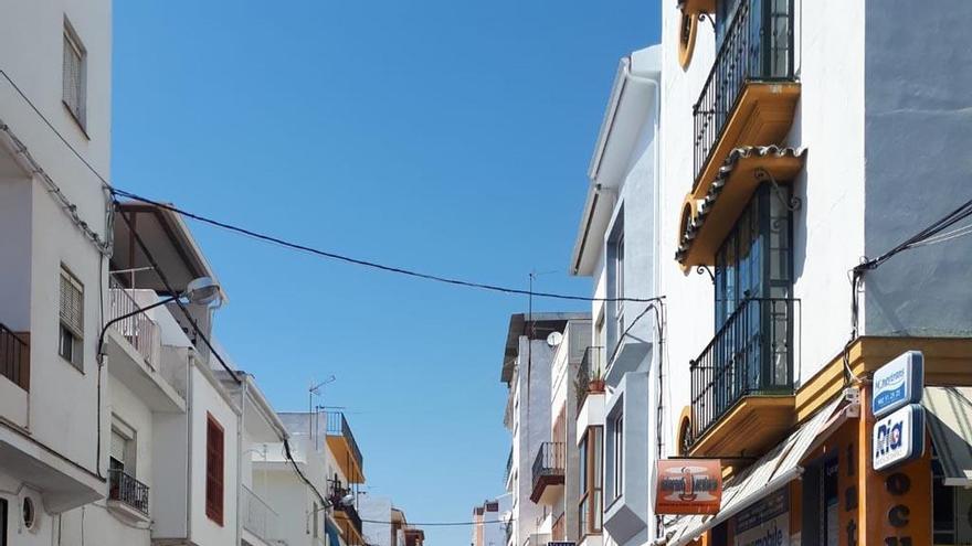 Vista de la calle Pizarro, en el centro de San Pedro.