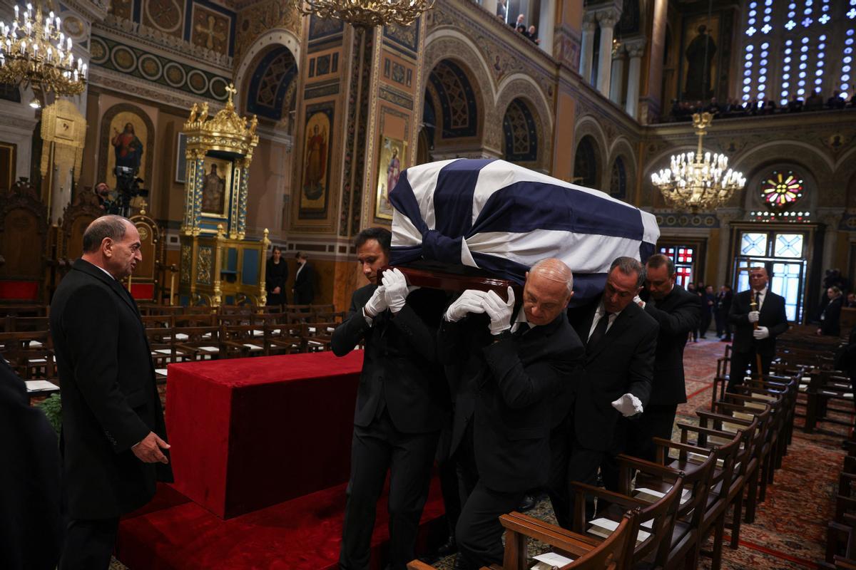 Funeral del rey Constantino de Grecia en Atenas