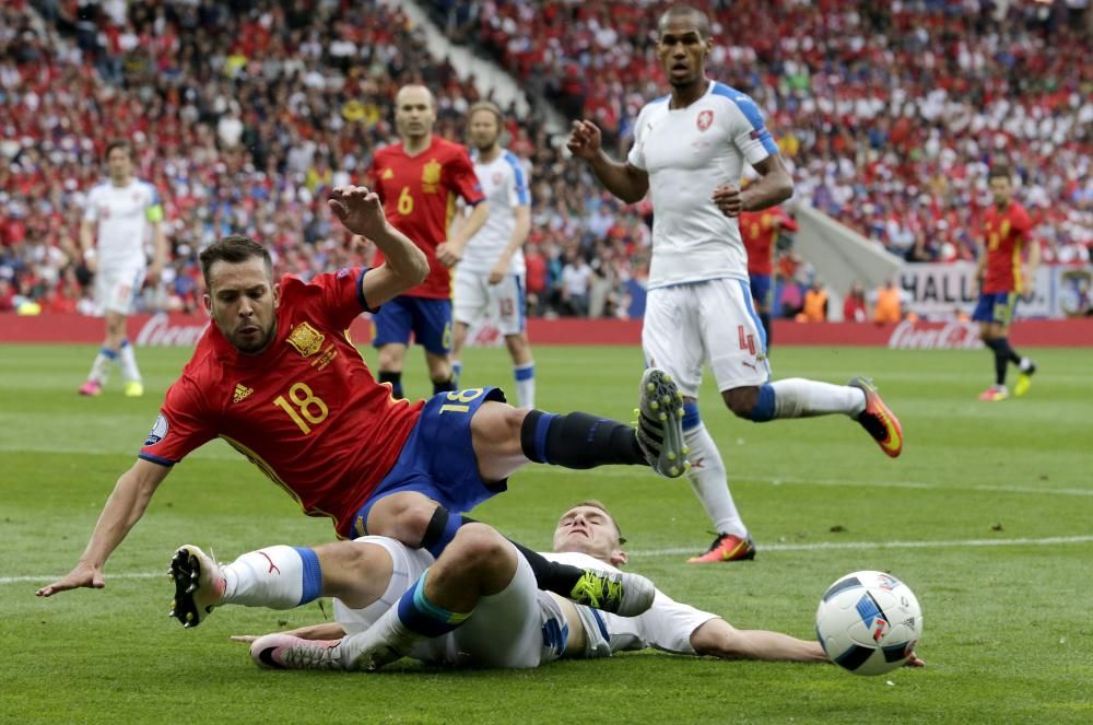 Group D Spain vs Czech Republic