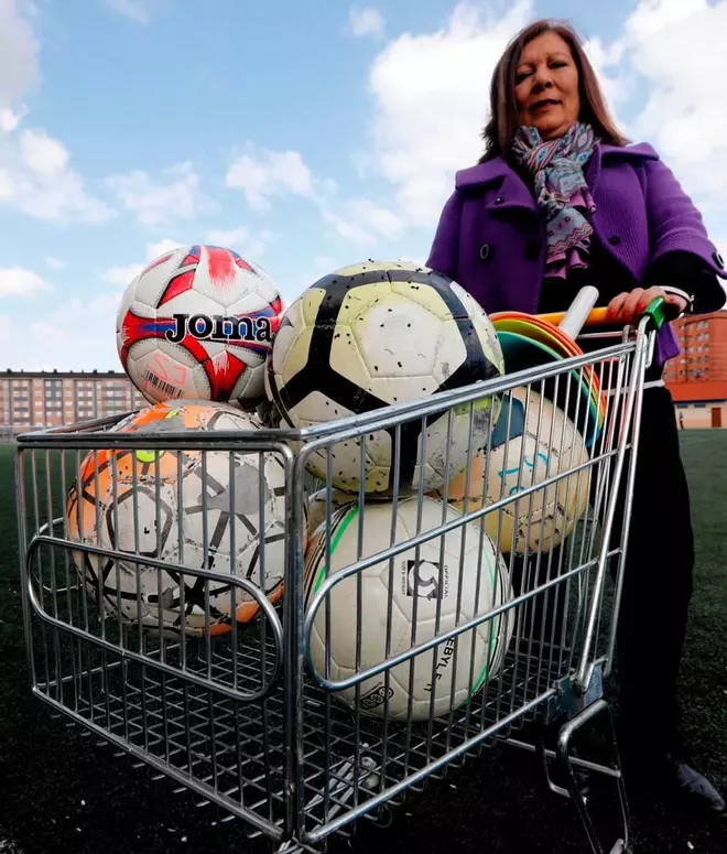 La madre coraje del fútbol ovetense