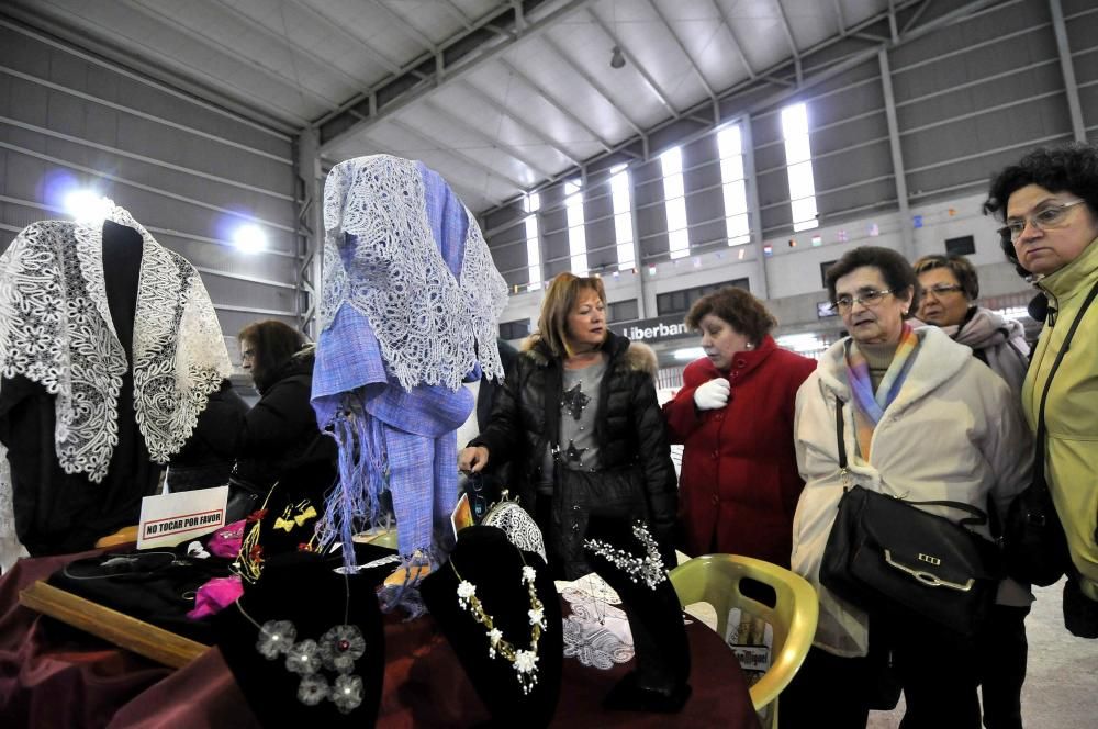 Encuentro de encajeras de bolillos en Mieres