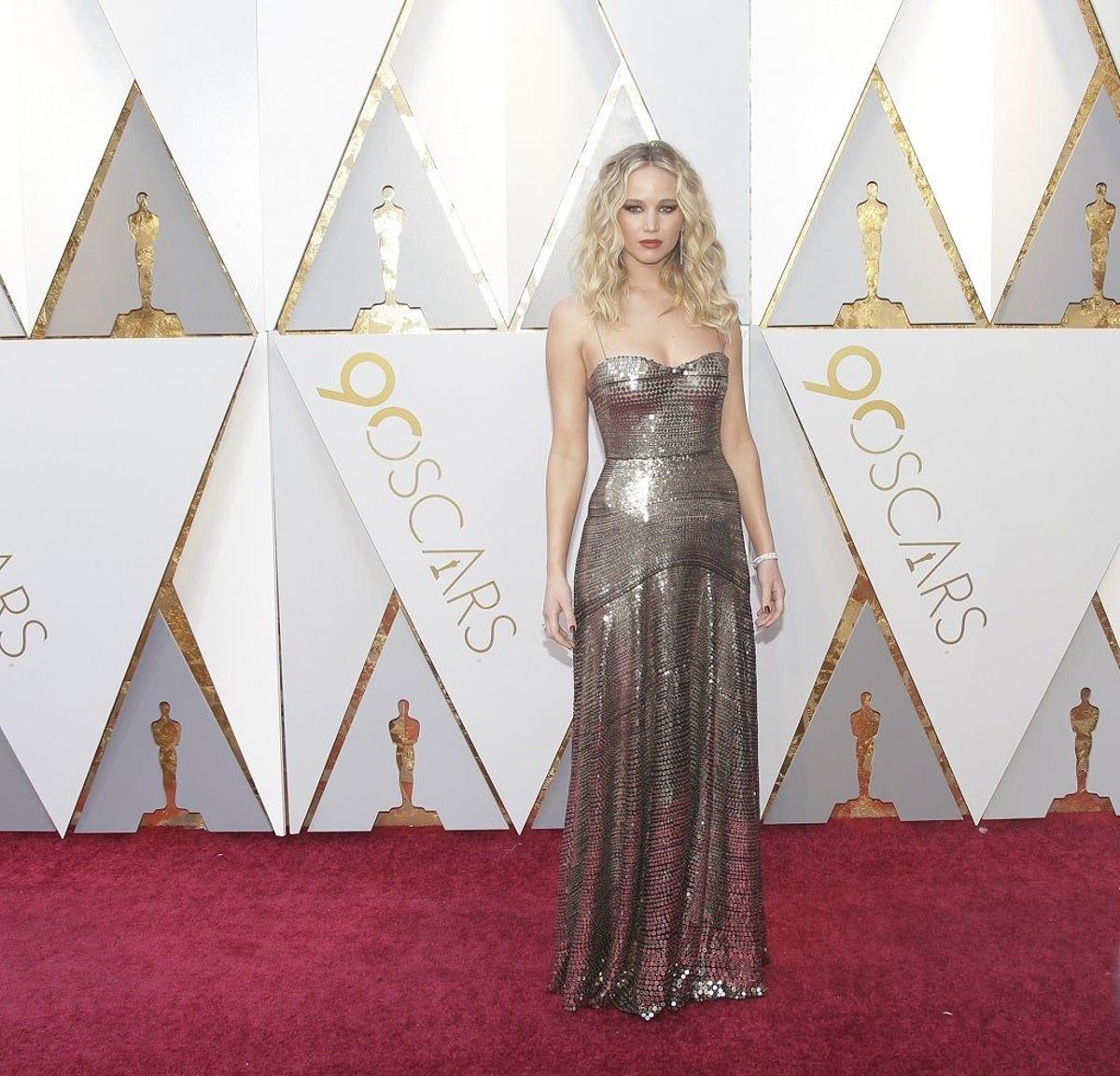 Jennifer Lawrence en los Oscar 2018