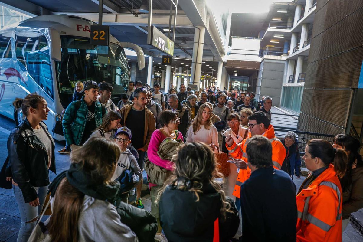 Kaos el tercer día de huelga del handling de Iberia