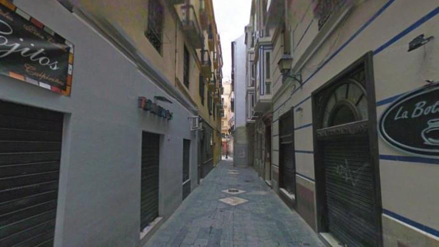 La agresión fue entre las calles Lazcano y Convalecientes, en el Centro Histórico de Málaga.