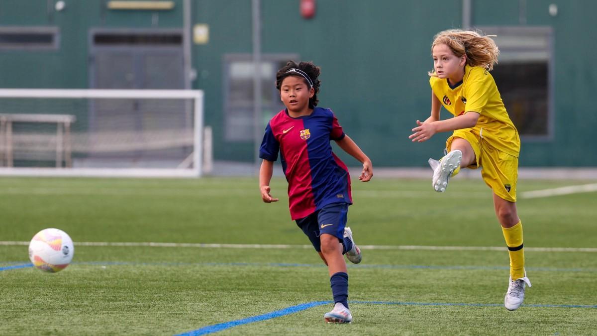 Shinta creció una barbaridad en el Sub-11 de Jordi Pérez