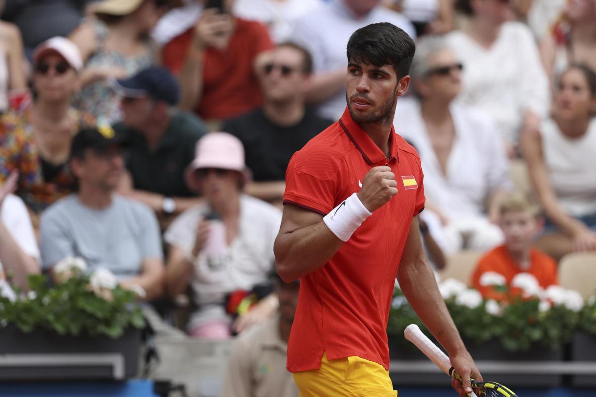 Tenis individual masculino: Roman Safiullin - Carlos Alcaraz Tenis individual masculino: Roman Safiullin - Carlos Alcaraz