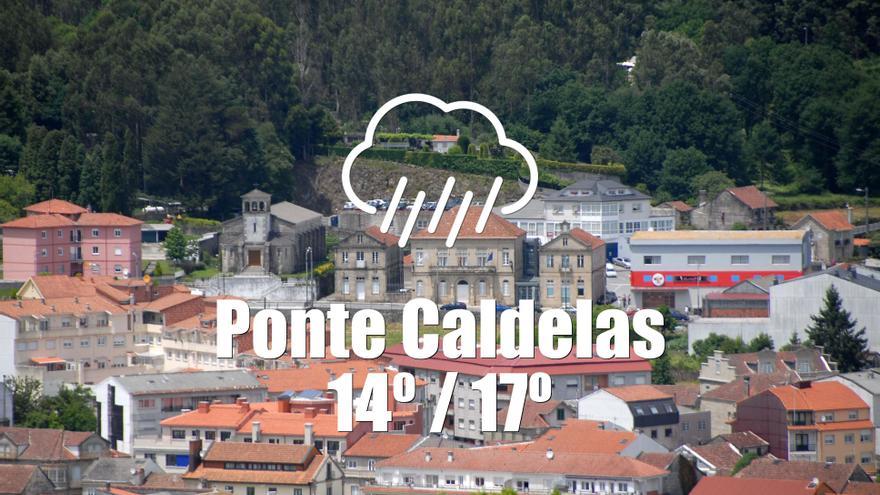 El tiempo en Ponte Caldelas: previsión meteorológica para hoy, jueves 5 de junio