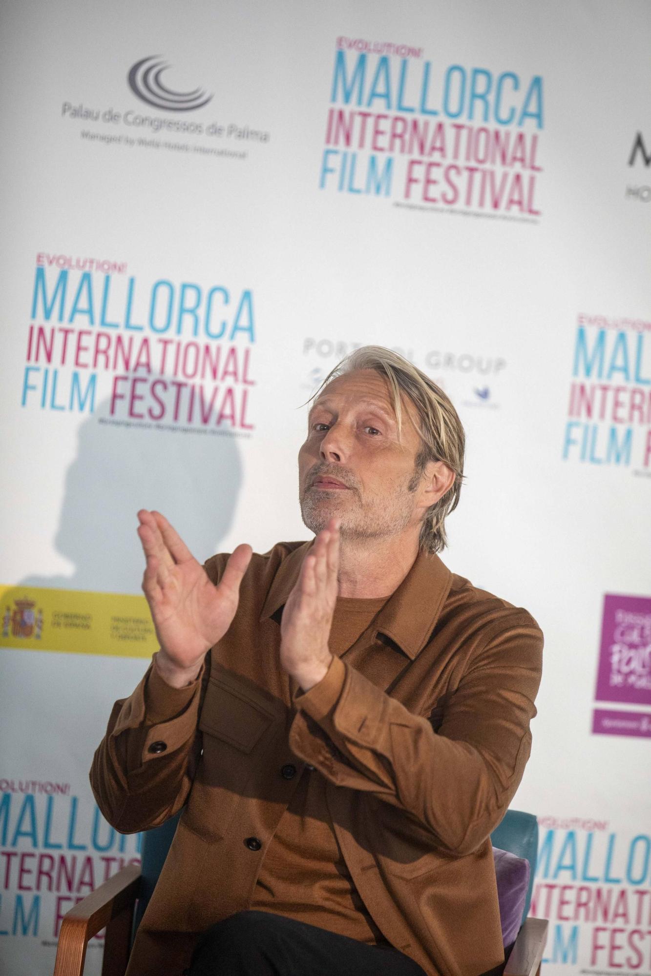 Mads Mikkelsen en el festival Evolution: "No entiendo por qué no hay más producciones de cine en Mallorca"