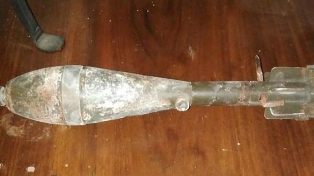 La granada de mortero de la Guerra Civil encontrada en una vivienda de Beneixama tras fallecer el propietario