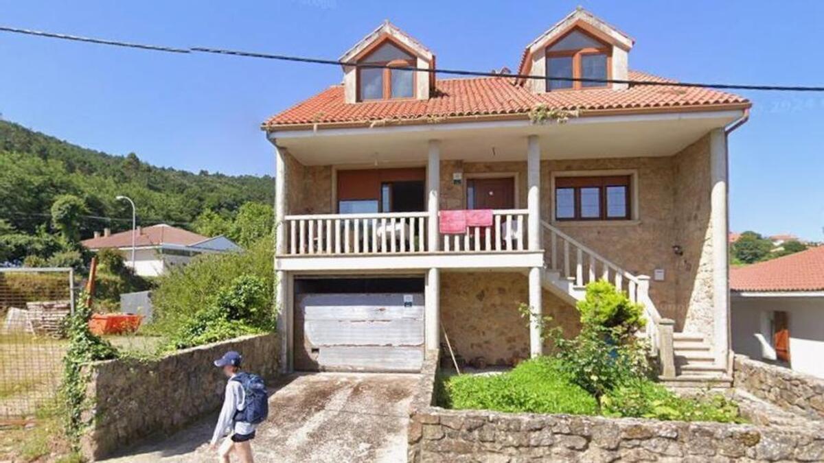 Vivienda en la que residían los okupas desde hace algo más de un año.