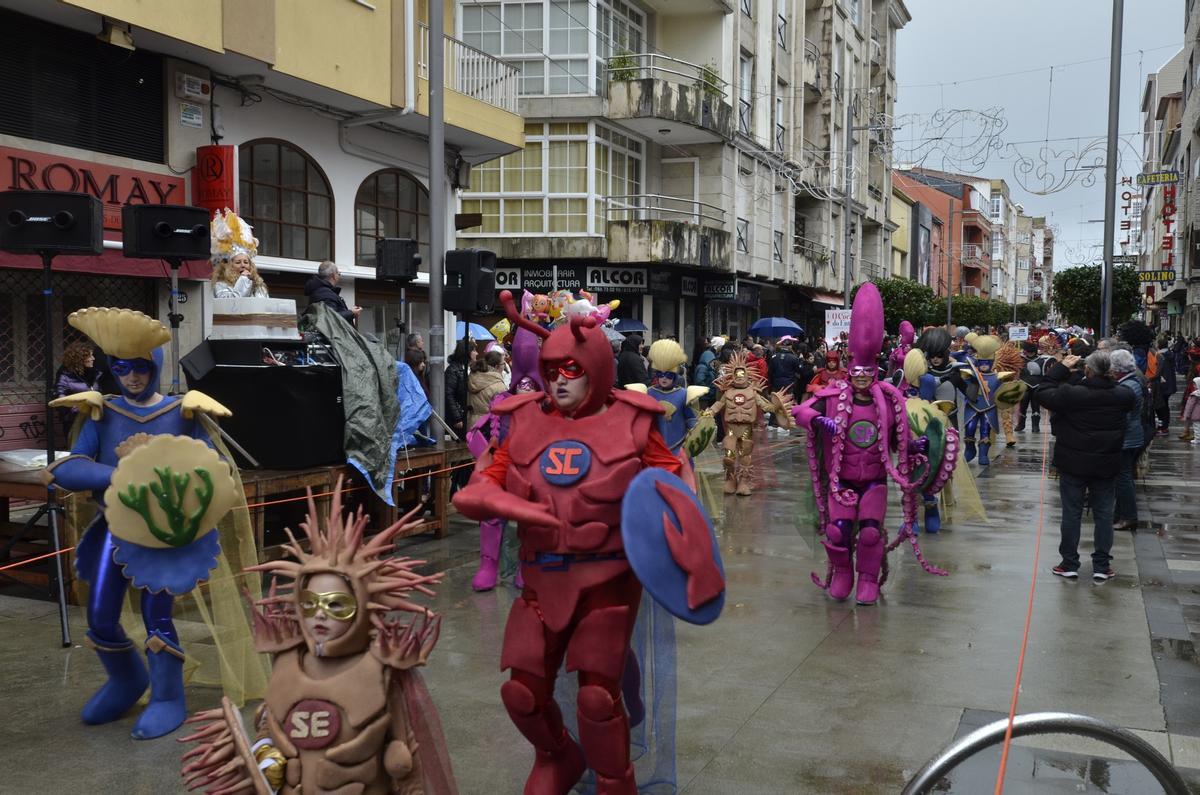 Un momento del desfile celebrado ayer.