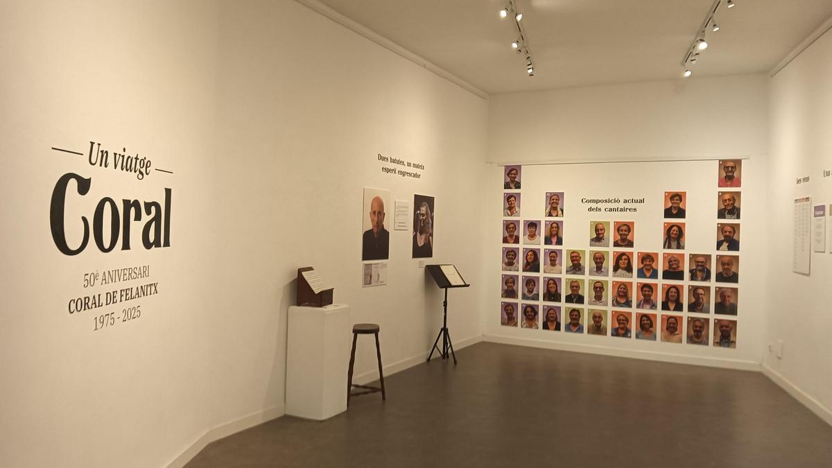 Una imagen de la exposición de Felanitx.