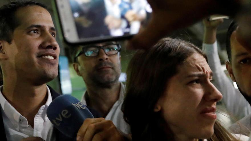 Guaidó torna a Veneçuela sense ser detingut