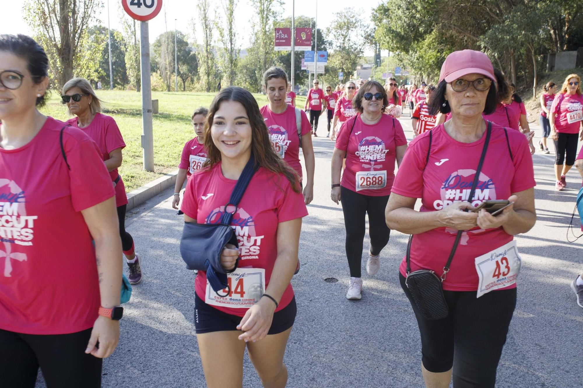 Les millors imatges de la 10a edició de la Cursa de la Dona