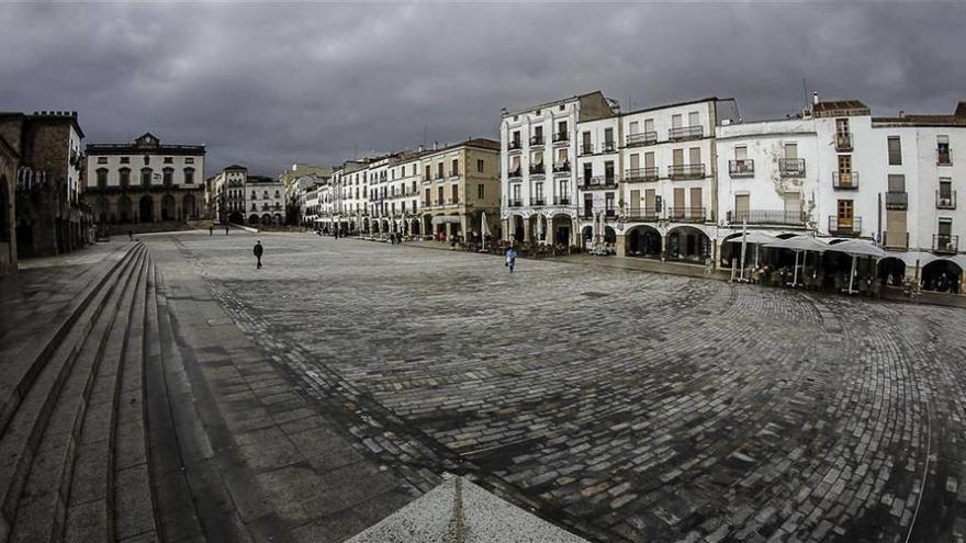 La plaza Mayor de Cáceres contará con una carpa durante los carnavales