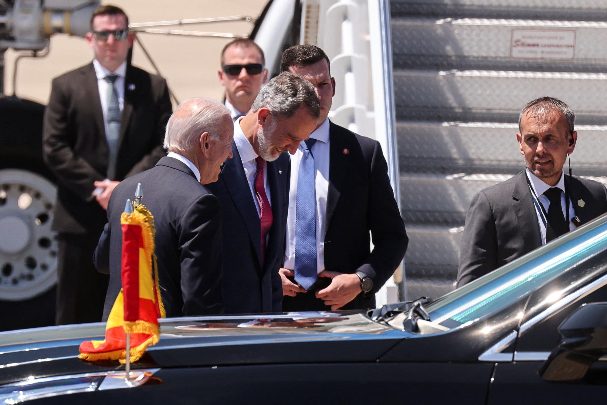 U.S. President Joe Biden arrives for NATO summit