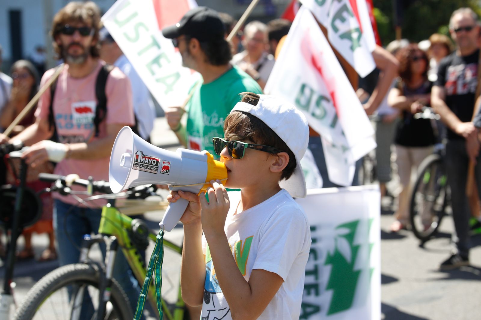 Manifestación por el Primero de Mayo en Córdoba