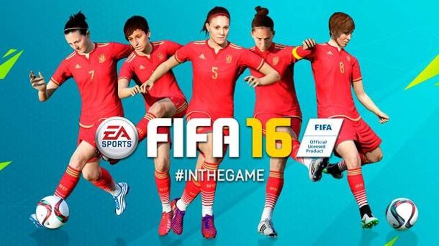 El fútbol femenino llega a los videojuegos de la mano del &#039;FIFA 16&#039;