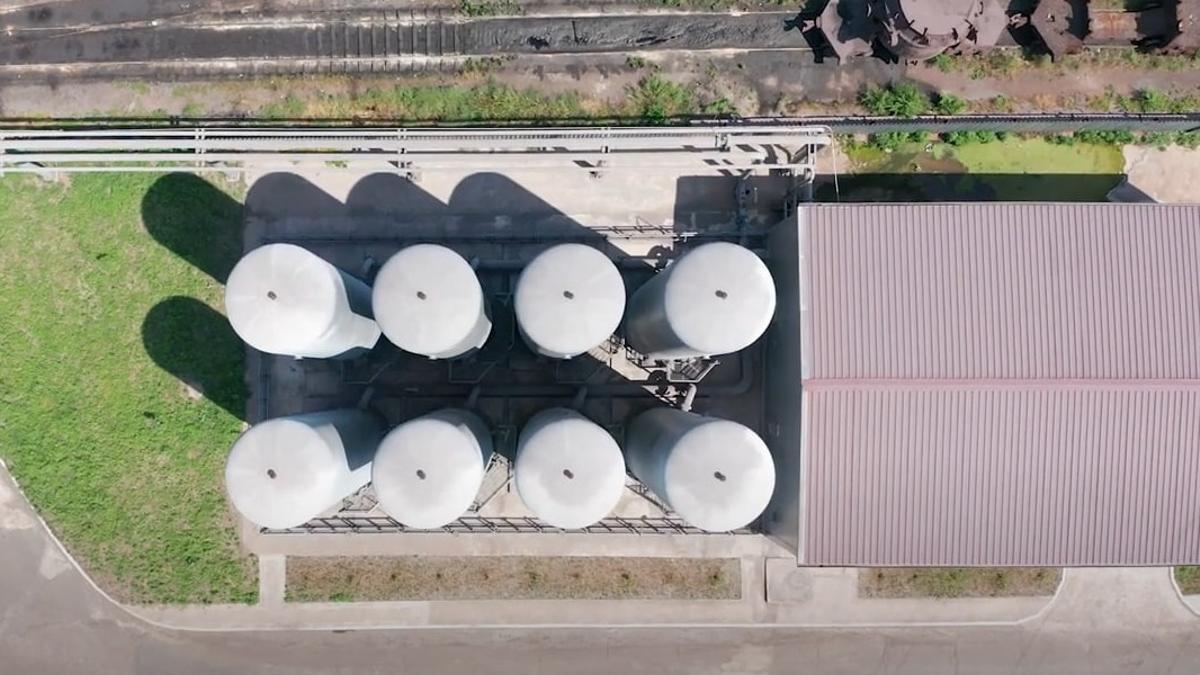 Un proyecto de hidrógeno verde.