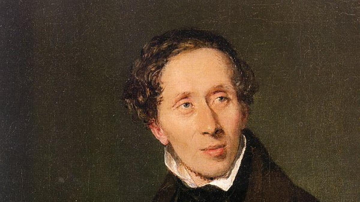 Andersen, en un retrat del segle XIX.