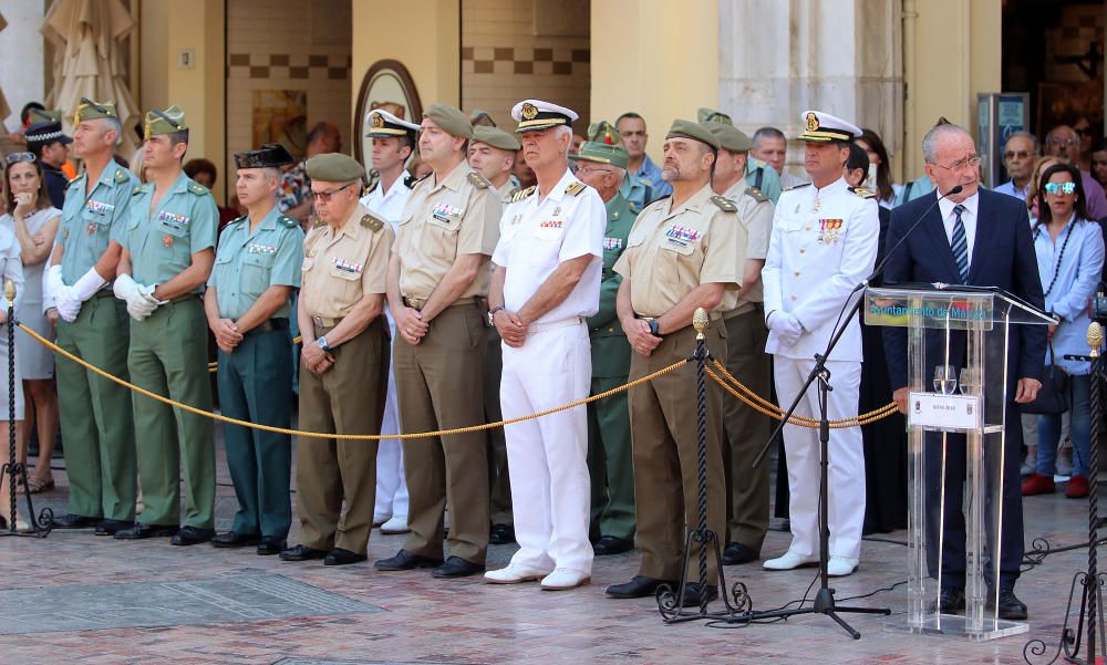 Desfile de la Legión en Málaga por el Día de las Fuerzas Armadas