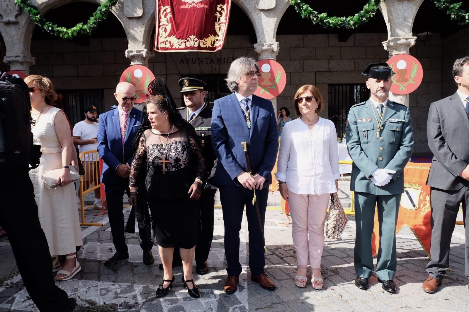 Béjar (Salamanca) celebra la festividad del Corpus Christi con sus Hombres de Musgo