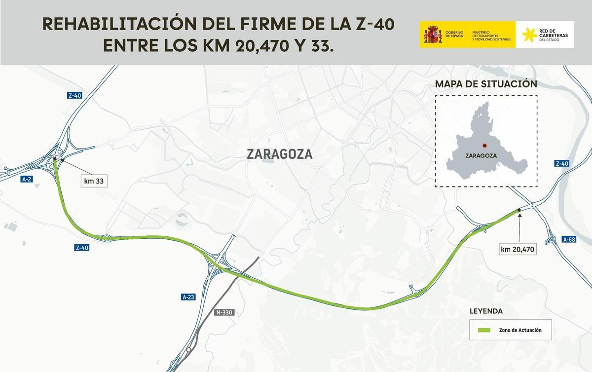 Mapa donde se va a actuar