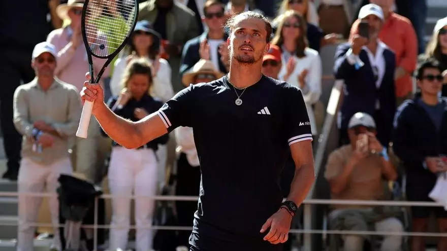 Zverev ya está en la final de Roland Garros