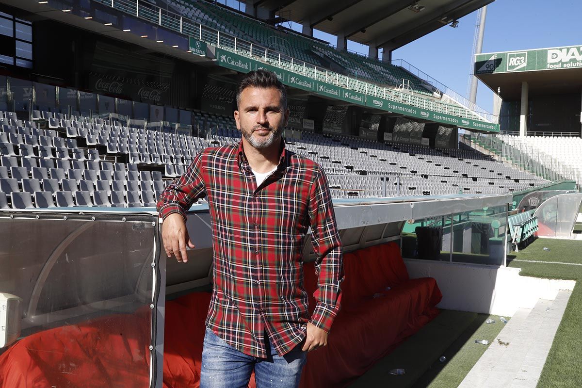 Iván Ania, entrenador del Córdoba CF