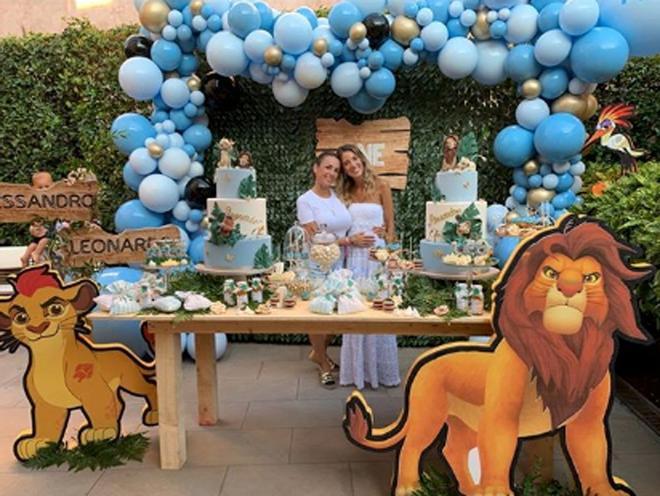 Alice Campello celebra el cumple de sus hijos a lo 'Rey León'