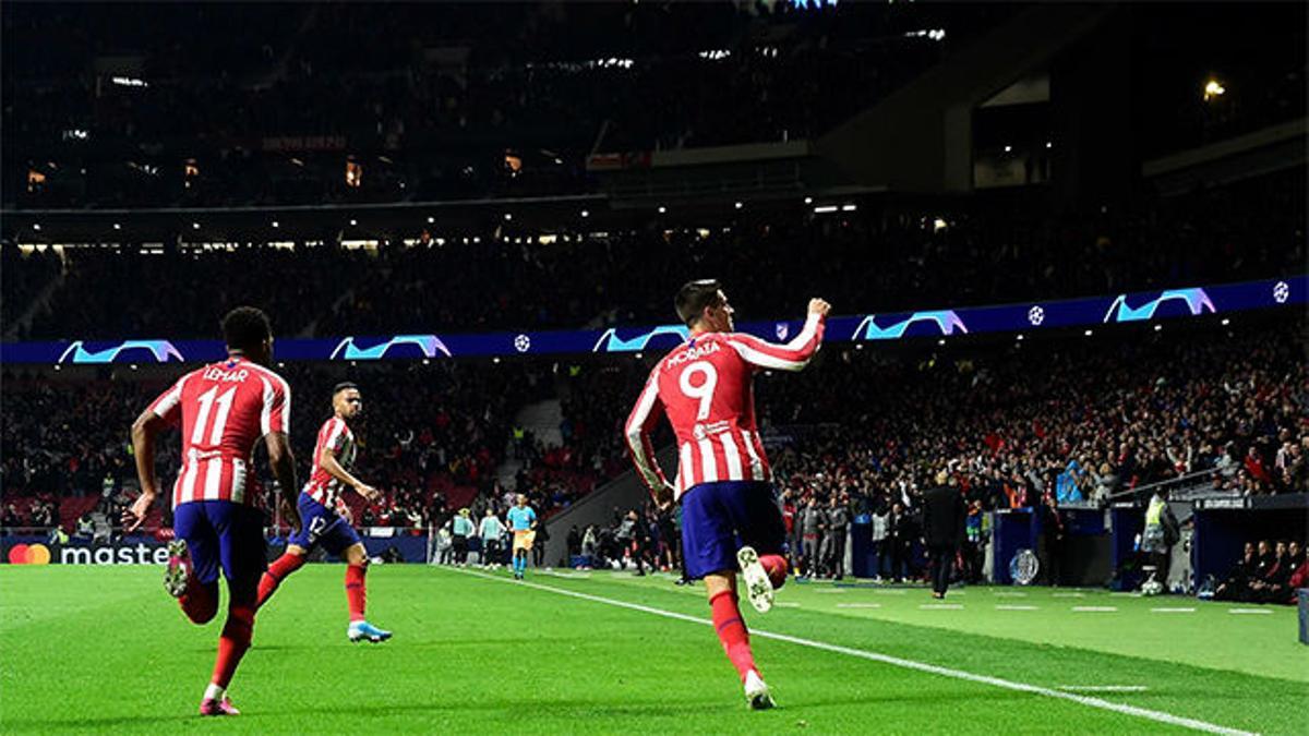Morata: ¿La celebración? Llevaba la de Dios sin marcar en Champions