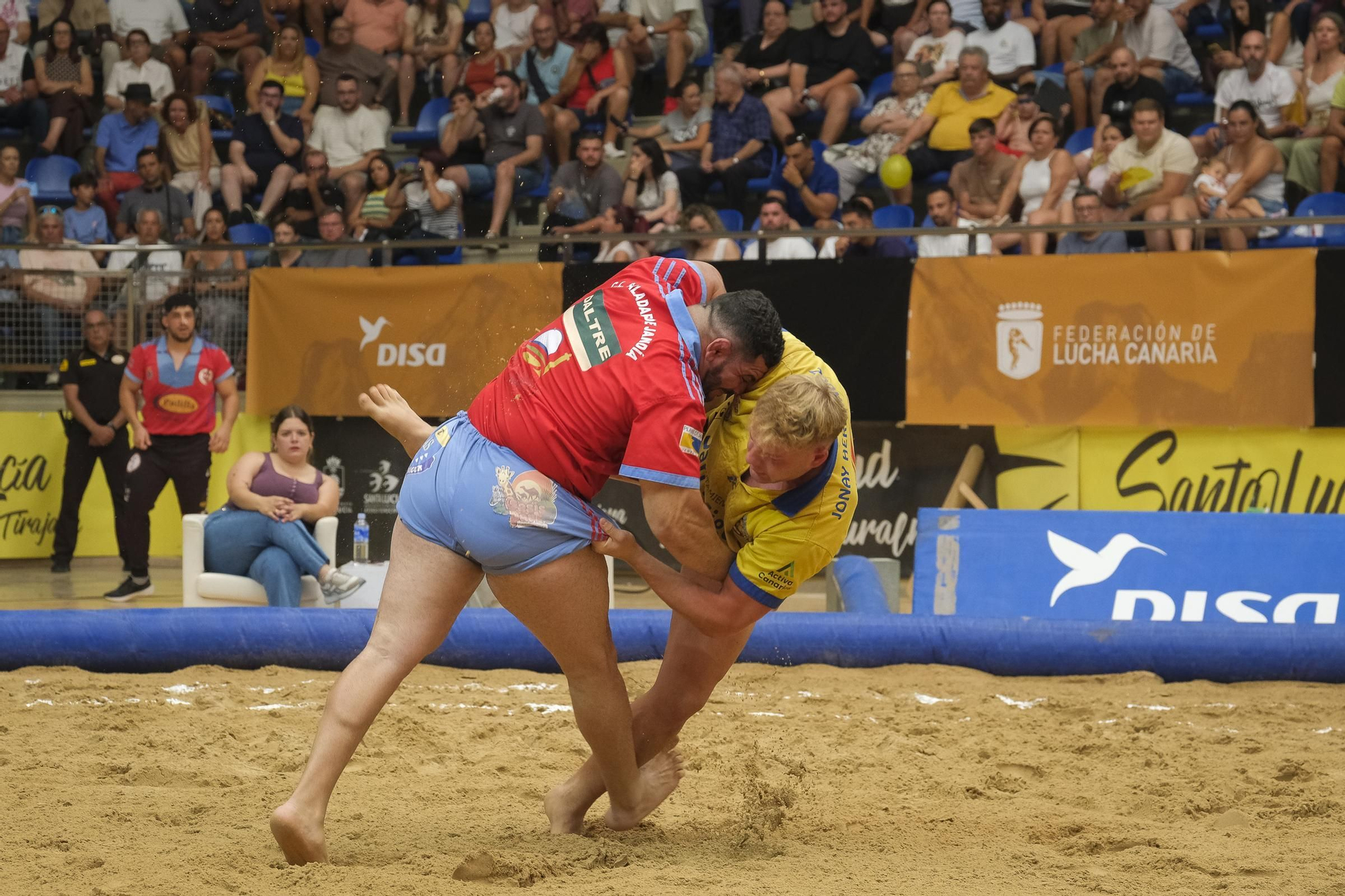 Final del torneo DISA Gobierno de Canarias de Lucha