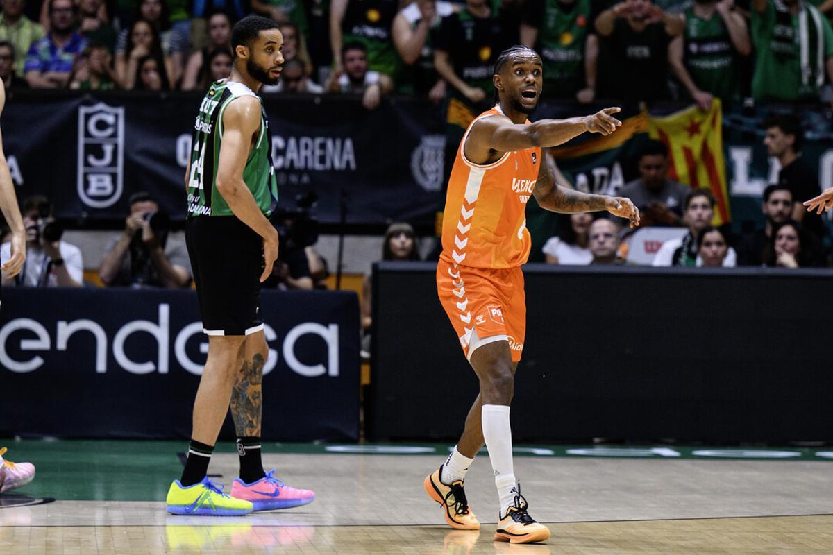 Jean Montero, líder indiscutible de un Valencia Basket que sigue haciendo historia.