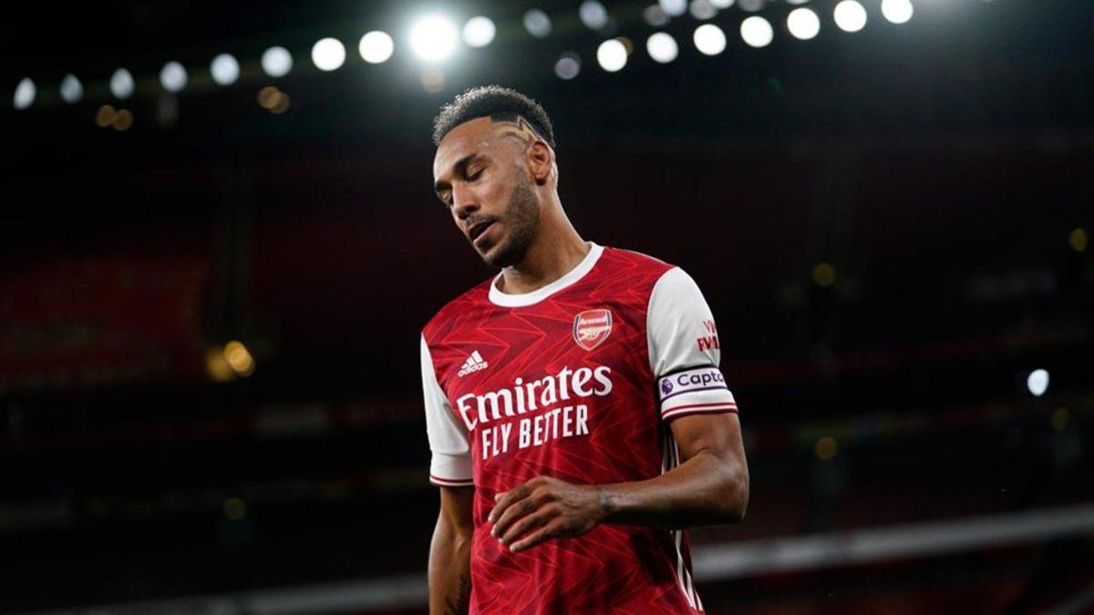 Aubameyang fue el segundo máximo goleador de la Premier League el año pasado con 22 goles