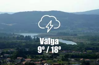 El tiempo en Valga: previsión meteorológica para hoy, lunes 17 de noviembre